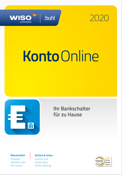WISO Konto Online 2020, 1 DVD-ROM