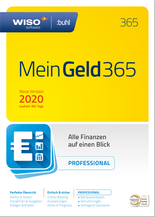 WISO Mein Geld Professional 365, 1 DVD-ROM