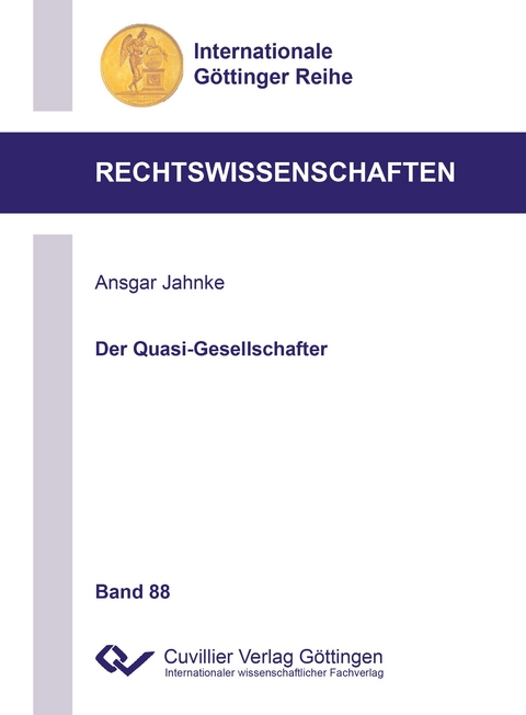 Der Quasi-Gesellschafter - Ansgar Jahnke