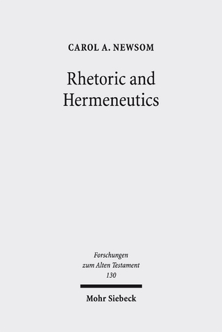 Rhetoric and Hermeneutics