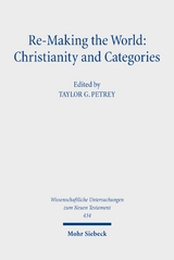 Re-Making the World: Christianity and Categories - 