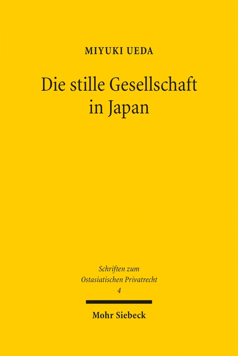Die stille Gesellschaft in Japan - Miyuki Ueda