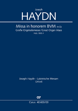 Gro&szlig;e Orgelsolomesse in Es (Klavierauszug) - Joseph Haydn