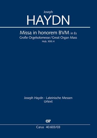 Große Orgelsolomesse in Es (Klavierauszug)