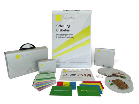 Behandlungs- und Schulungsprogramm f&uuml;r intensivierte Insulintherapie (ICT): Unterrichtsmaterial - Monika Gr&uuml;&szlig;er, Viktor J&ouml;rgens