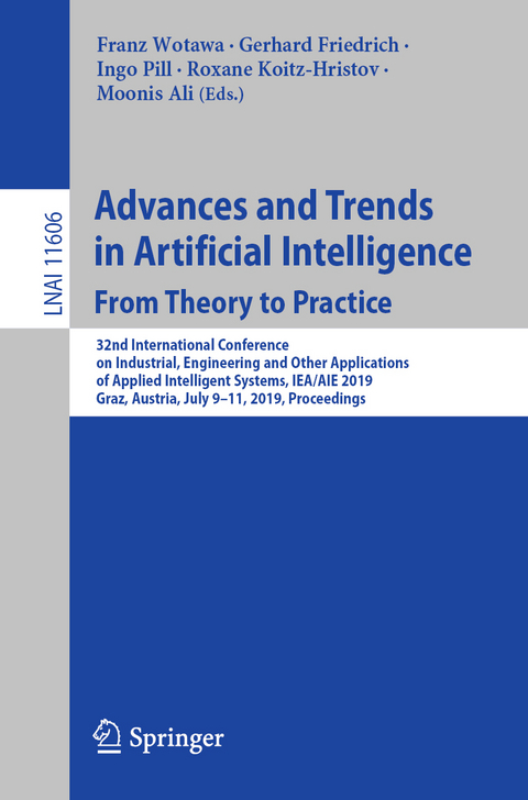 Advances and Trends in Artificial Intelligence. From Theory to Practice - 