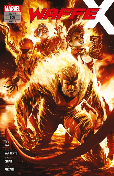 Waffe X - Greg Pak, Yildiray Cinar, Fred Van Lente, Luca Pizzari, Alberto Alburquerque, Roberto Di Salvo, Ibraim Roberson