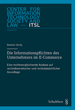 Die Informationspflichten des Unternehmers im E-Commerce