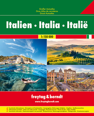 Italien, Großer Autoatlas 1:150.000