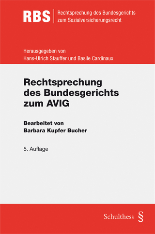 Rechtsprechung des Bundesgerichts zum AVIG