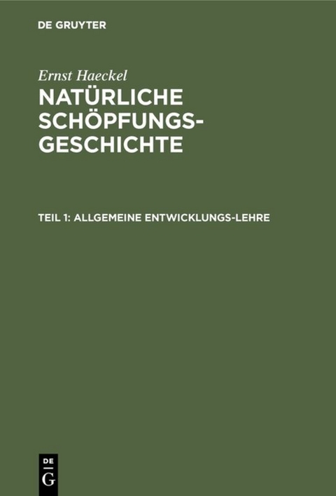 Allgemeine Entwicklungs-Lehre