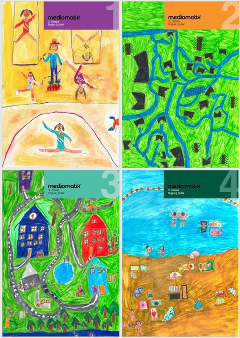 Mediomatix 3. classa puter - cudeschs da lavur per scolars