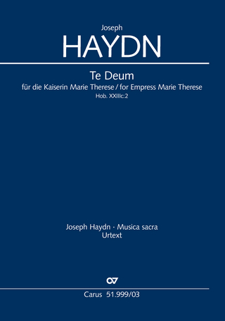 Te Deum (Klavierauszug)