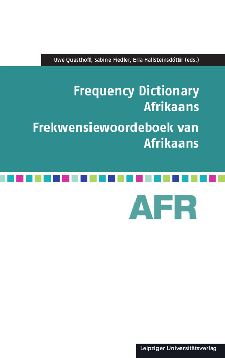 Frequency Dictionary Afrikaans - Erla Hallsteinsd&oacute;ttir