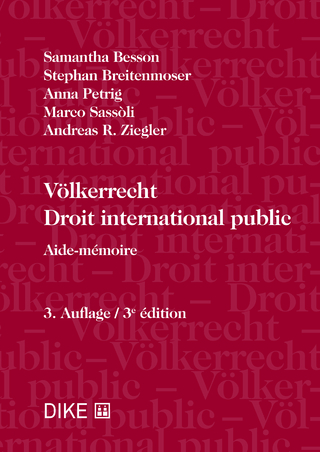 Völkerrecht - Droit international public