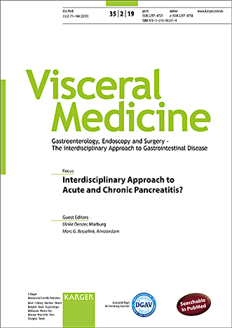 Interdisciplinary Approach to Acute and Chronic Pancreatitis? - 