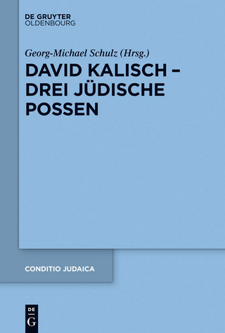 David Kalisch - drei jüdische Possen