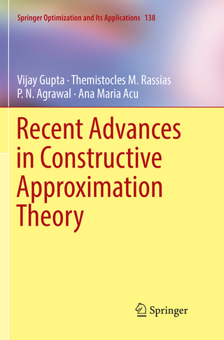 Recent Advances in Constructive Approximation Theory