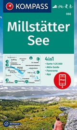 KOMPASS Wanderkarte 066 Millst&auml;tter See