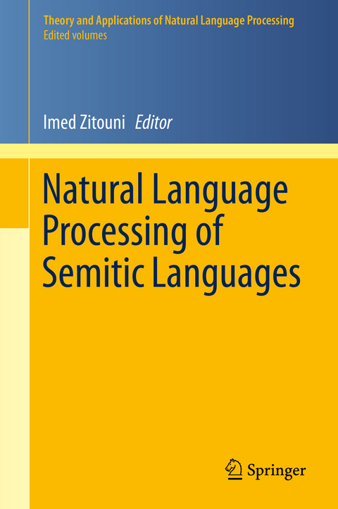 Natural Language Processing of Semitic Languages - 