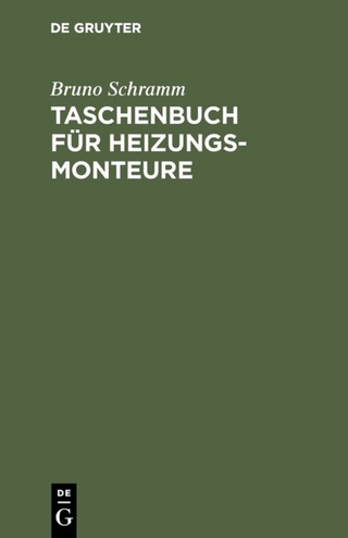 Taschenbuch für Heizungs-Monteure