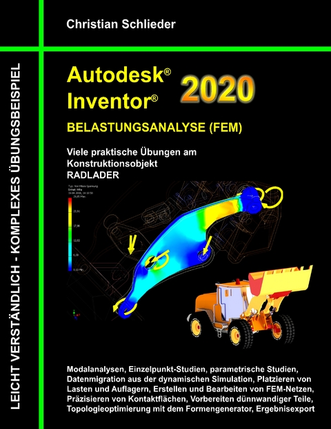 Autodesk Inventor 2020 - Belastungsanalyse (FEM) - Christian Schlieder