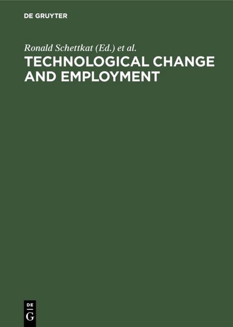 Technological Change and Employment - 