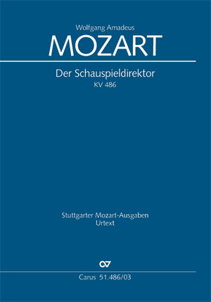 Der Schauspieldirektor (Klavierauszug) - Wolfgang Amadeus Mozart