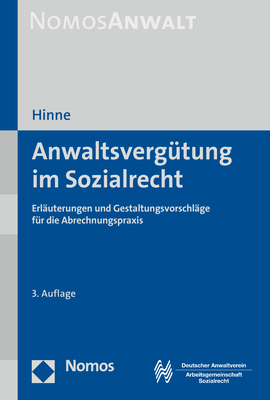 Anwaltsverg&uuml;tung im Sozialrecht - Dirk Hinne