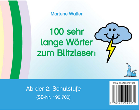 100 sehr lange W&ouml;rter zum Blitzlesen - Marlene Walter