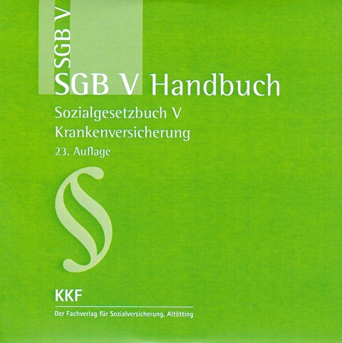 SGB V-Handbuch 2019 - 