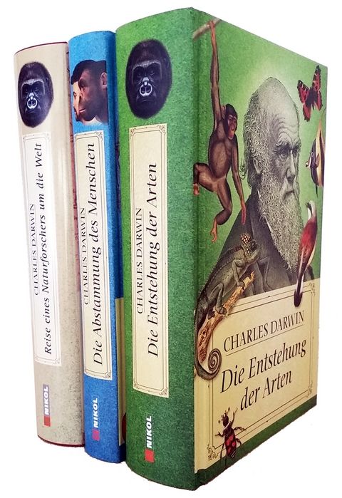 Charles Darwins Hauptwerke (3 B&auml;nde) - Charles Darwin