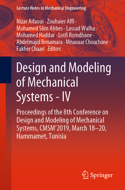 Design and Modeling of Mechanical Systems - IV - 