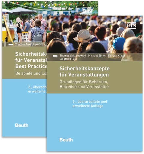 Paket Sicherheitskonzepte f&uuml;r Veranstaltungen - Kerstin Klode, Michael Ebner, Thomas Sakschewski, Siegfried Paul