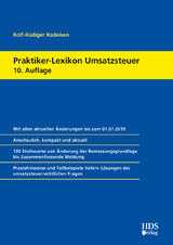 Praktiker-Lexikon Umsatzsteuer - Rolf-R&uuml;diger Radeisen
