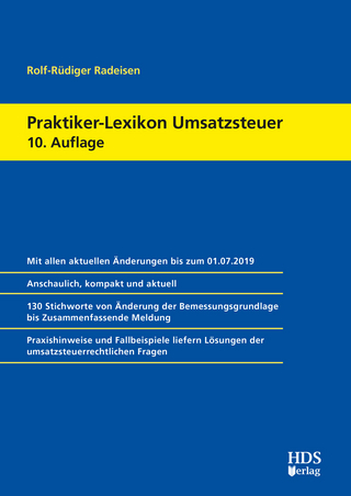 Praktiker-Lexikon Umsatzsteuer