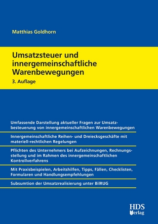 Umsatzsteuer und innergemeinschaftliche Warenbewegungen