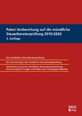 Paket Vorbereitung auf die m&uuml;ndliche Steuerberaterpr&uuml;fung 2019/2020 - Arno Barzen, Harald Dauber, Christiane D&uuml;rr, G&uuml;nter Endlich, Marcus Ermers, Thomas Fr&auml;nznick, Uwe Grobsh&auml;user, Felix Hammes, Philipp Hammes, J&ouml;rg W. Hellmer, Lukas Hendricks, Ann-Kathrin Jung, Andre Kaponig, Klaus Pientka, Rolf-R&uuml;diger Radeisen, J&ouml;rg Ramb, Ralf Trabold, Sabrina B&ouml;hm, Maxim Hauch