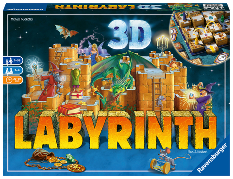 Das verr&uuml;ckte Labyrinth 3D - 