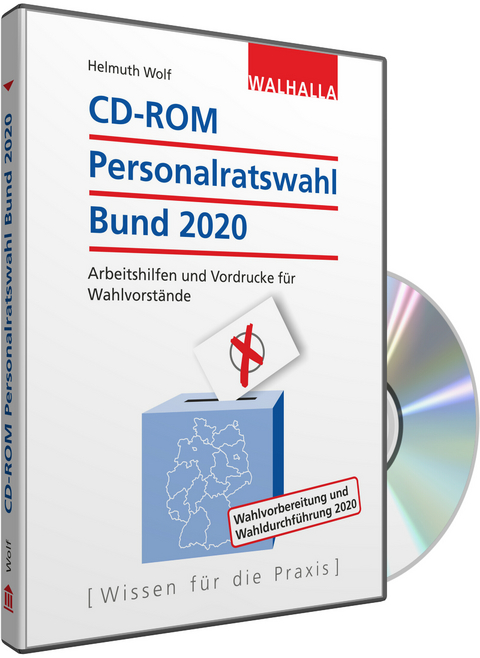 CD-ROM Personalratswahl Bund 2020 - Helmuth Wolf