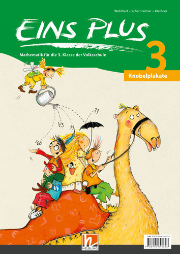 EINS PLUS 3 Knobelplakate - SBNr. 160.562 - David Wohlhart, Michael Scharnreitner, Elisa Klei&szlig;ner