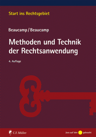 Methoden und Technik der Rechtsanwendung