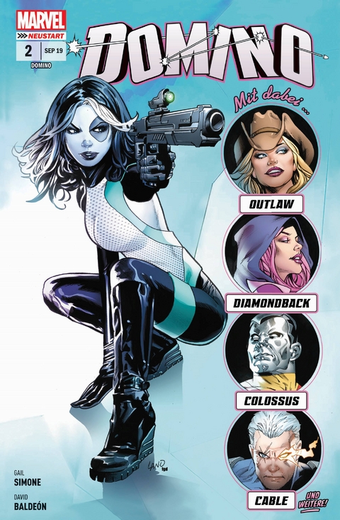 Domino - Gail Simone, David Baldeon, Fabian Nicieza, Dennis Hopeless, Leah Williams, Victor Ib&aacute;&ntilde;ez, Juan Gedeon, Leonard Kirk, Natacha Bustos, Michael Shelfer, Alberto Alburquerque, Anthony Piper