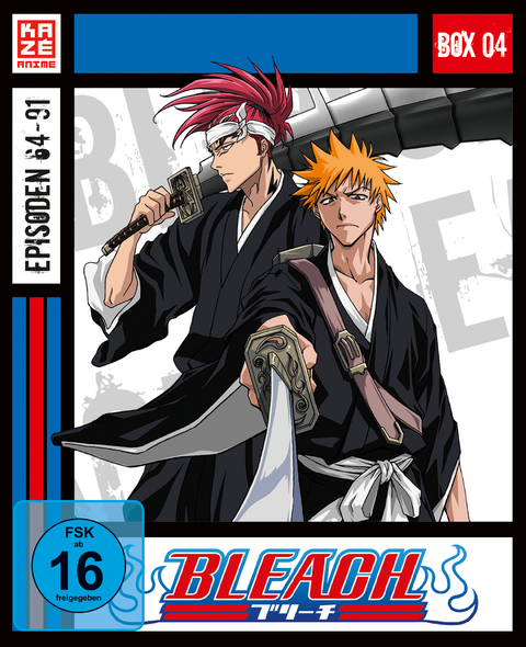 Bleach TV Serie - Blu-ray Box 4 (Episoden 64-91) (3 Blu-rays) - Noriyuki Abe