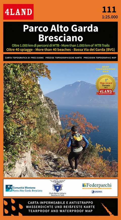 Parco Alto Garda Bresciano 1:25 000 - Remo Nardini