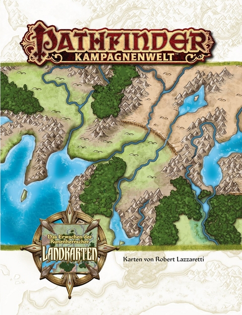 Das Erwachen der Runenherrscher Landkartenset - Robert Lazzaretti