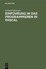 Einführung in das Programmieren in PASCAL - Gerhard Niemeyer
