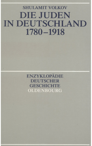 Die Juden in Deutschland 1780-1918
