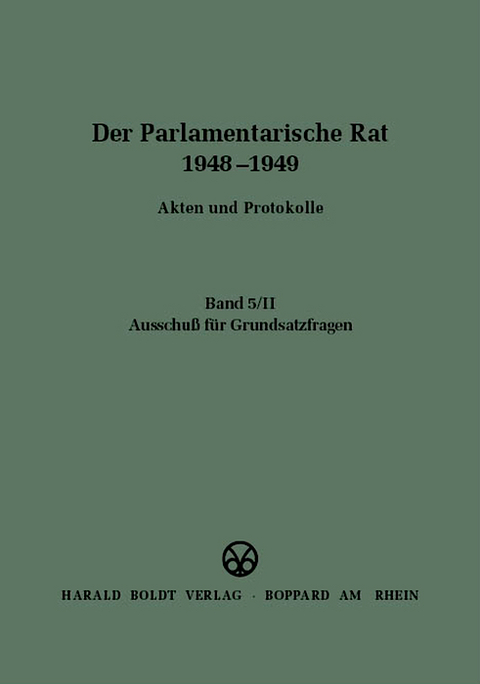 Ausschu&szlig; f&uuml;r Grundsatzfragen - 