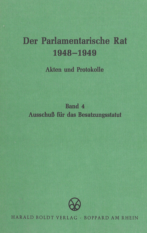 Ausschu&szlig; f&uuml;r das Besatzungsstatut - 